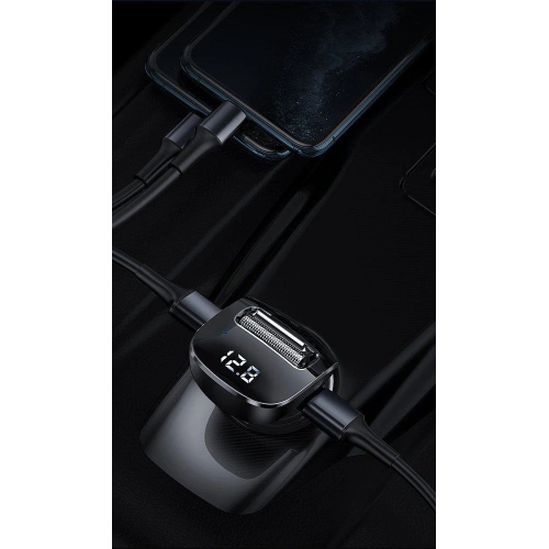 Kup FM-Transmitter Baseus F40 Bluetooth AUX-Port Auto-Ladegerät 2x USB 15W 2A schwarz - BSU3273BLK - {ean13} - Sklep Home Screen