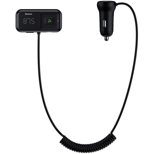 Kup FM-Transmitter Baseus S-16 Bluetooth 5.0 2x USB Autoladegerät AUX MP3 TF micro SD 3,1 A schwarz - BSU3274BLK - {ean13} - Sklep Home Screen