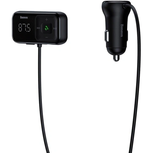 Kup FM-Transmitter Baseus S-16 Bluetooth 5.0 2x USB Autoladegerät AUX MP3 TF micro SD 3,1 A schwarz - BSU3274BLK - {ean13} - Sklep Home Screen