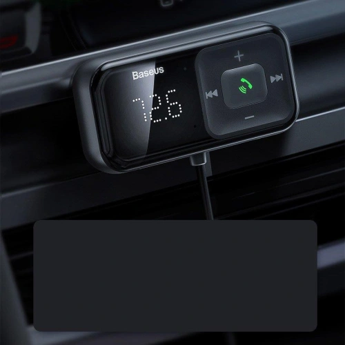 Kup FM-Transmitter Baseus S-16 Bluetooth 5.0 2x USB Autoladegerät AUX MP3 TF micro SD 3,1 A schwarz - BSU3274BLK - {ean13} - Sklep Home Screen