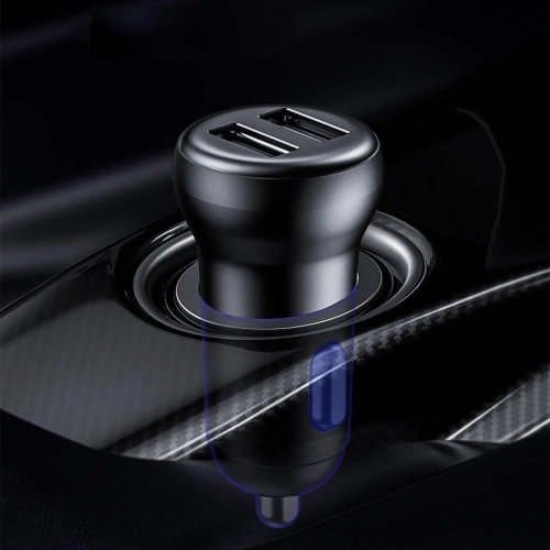 Kup FM-Transmitter Baseus S-16 Bluetooth 5.0 2x USB Autoladegerät AUX MP3 TF micro SD 3,1 A schwarz - BSU3274BLK - {ean13} - Sklep Home Screen