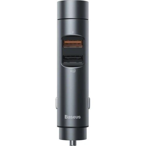 Kup FM-Transmitter Baseus Bluetooth 5.0 Auto-Ladegerät 2x USB 3 A 18 W PPS Quick Charge 3.0 AFC FCP graphit - BSU3275GPH - {ean13} - Sklep Home Screen