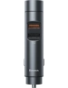 Buy Baseus FM Transmiter Bluetooth 5.0 car charger 2x USB 3 A 18 W PPS Quick Charge 3.0 AFC FCP graphite - BSU3275GPH - {ean13} - Home Screen Store Europe