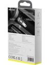 Buy Baseus FM Transmiter Bluetooth 5.0 car charger 2x USB 3 A 18 W PPS Quick Charge 3.0 AFC FCP graphite - BSU3275GPH - {ean13} - Home Screen Store Europe