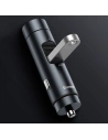 Buy Baseus FM Transmiter Bluetooth 5.0 car charger 2x USB 3 A 18 W PPS Quick Charge 3.0 AFC FCP graphite - BSU3275GPH - {ean13} - Home Screen Store Europe