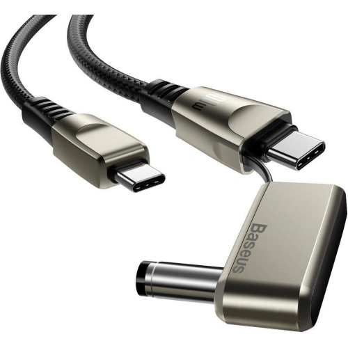 Kup Kábel Baseus Flash Series 2w1 USB-C - USB-C + DC Adapter 100W 2m fekete - BSU3276BLK - {ean13} - Sklep Home Screen