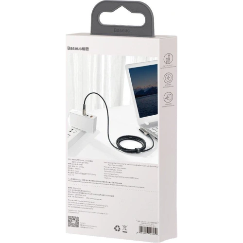 Kup Cablul Baseus Flash Series 2w1 USB-C - USB-C + Adaptator DC 100W 2m negru - BSU3276BLK - {ean13} - Sklep Home Screen