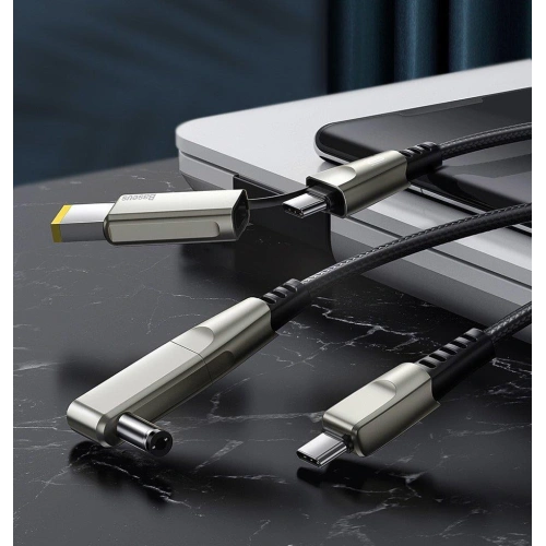 Kup Kabel Baseus Flash Series 2w1 USB-C - USB-C + DC adaptér 100W 2m černý - BSU3276BLK - {ean13} - Sklep Home Screen