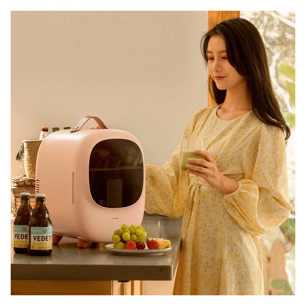 Lodówka turystyczna z podgrzewaniem Baseus Zero Space Fridge 8L 220V EU/12V biały