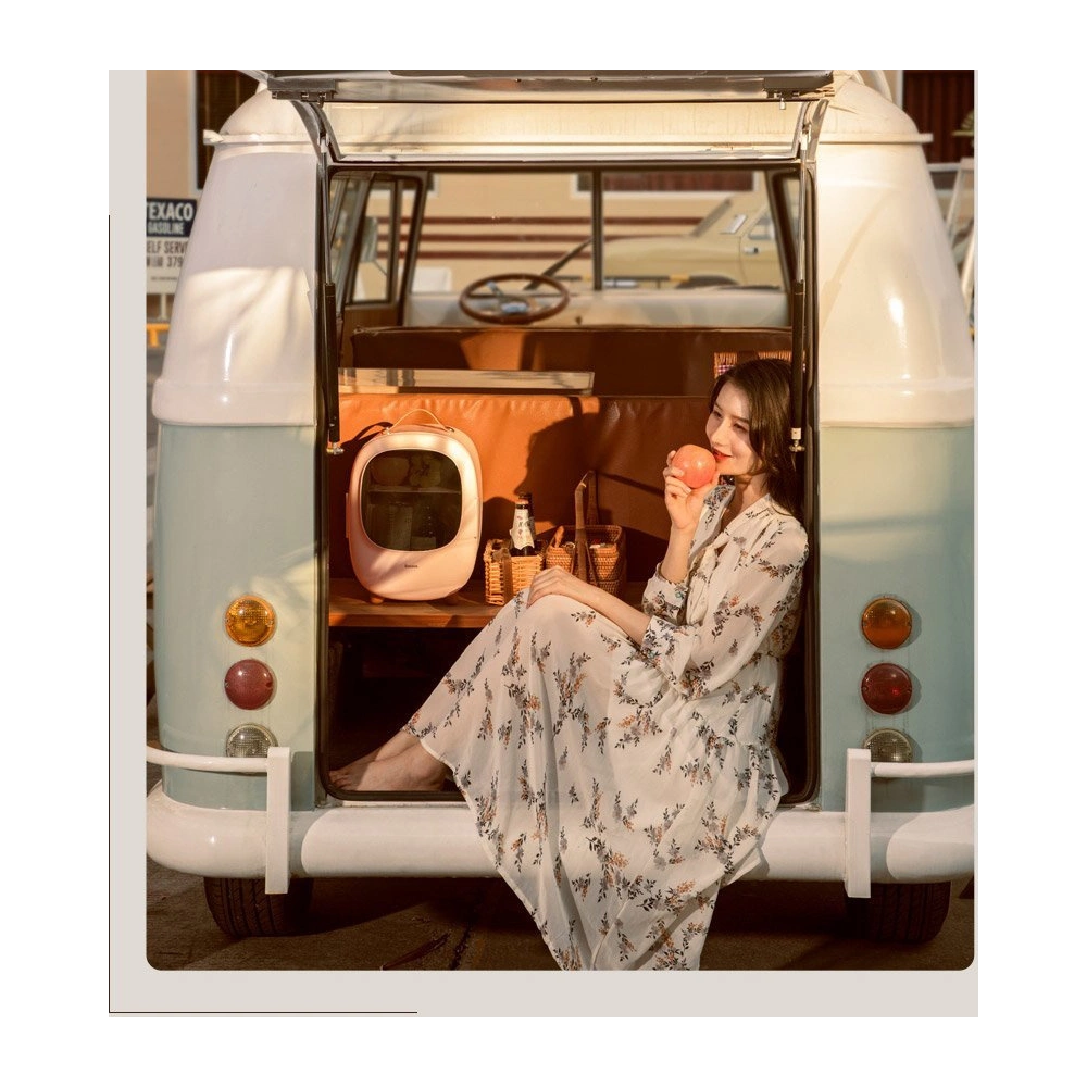 Lodówka turystyczna z podgrzewaniem Baseus Zero Space Fridge 8L 220V EU/12V biały