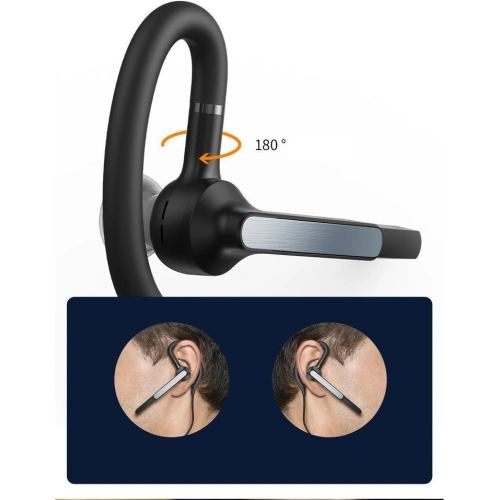 Kup Baseus Covo Bluetooth 5.0 Headset, sprachgesteuert, schwarz - BSU3281BLK - {ean13} - Sklep Home Screen