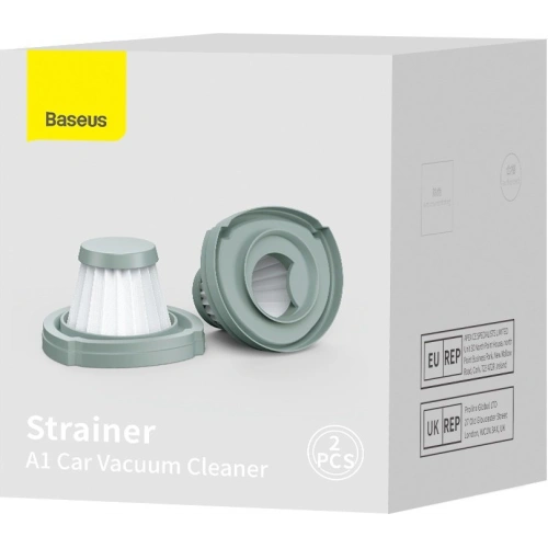 Kup 2x filtr Baseus pentru aspirator auto Baseus A1 alb - BSU3282BLK - {ean13} - Sklep Home Screen