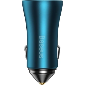 Buy Baseus Golden Contactor Pro car charger 2x USB-C 40W blue - BSU3283BLU - {ean13} - Home Screen Store Europe