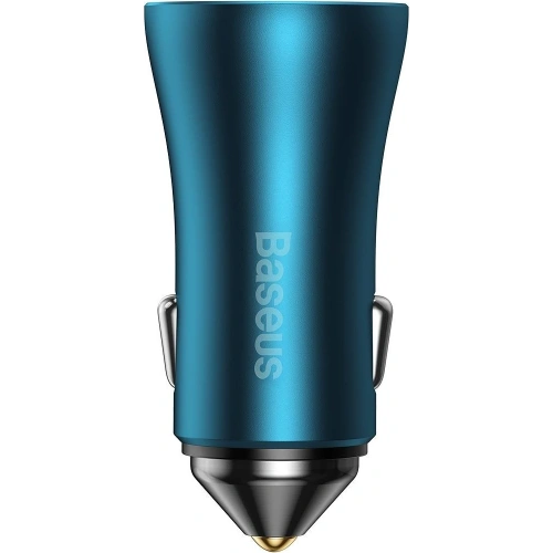 Buy Baseus Golden Contactor Pro car charger 2x USB-C 40W blue - BSU3283BLU - {ean13} - Home Screen Store Europe