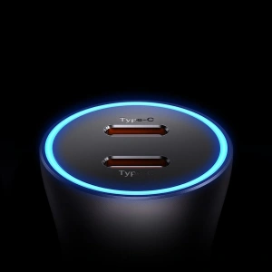 Kup Ładowarka samochodowa Baseus Golden Contactor Pro 2x USB-C 40W niebieski - BSU3283BLU - {ean13} - Sklep Home Screen