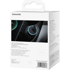 Kup Ładowarka samochodowa Baseus Golden Contactor Pro 2x USB-C 40W niebieski - BSU3283BLU - {ean13} - Sklep Home Screen