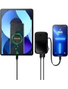 Buy Baseus Qpow powerbank 10000mAh built-in Lightning 20W Quick Charge cable SCP AFC FCP black - BSU3284BLK - {ean13} - Home Screen Store Europe