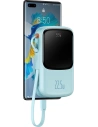 Kup Powerbank Baseus Qpow 10000mAh beépített USB-C kábel 22.5W Gyors Töltés SCP AFC FCP kék - BSU3287BLU - {ean13} - Sklep Home Screen