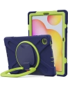 Hülle Tech-Protect X-armor Galaxy Samsung Tab S6 Lite 10.4 2022/2020 Navy/Lime