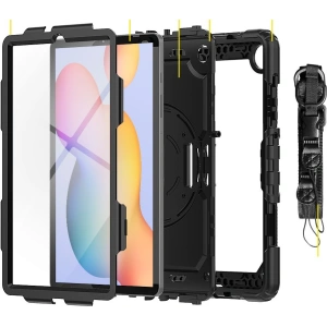Etui Tech-Protect Solid360 Galaxy Samsung Tab S6 Lite 10.4 2022/2020 Černá