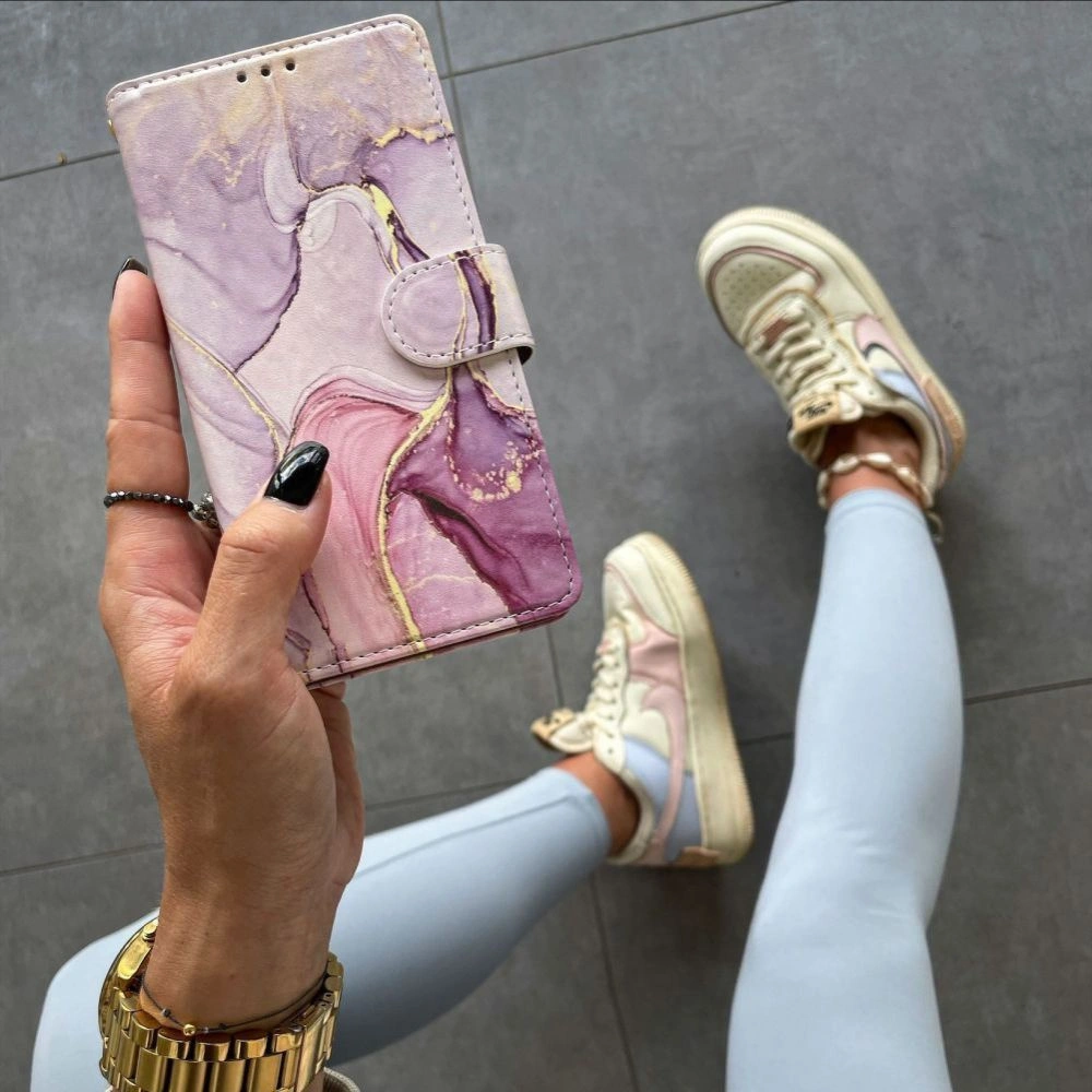 Etui Tech-Protect Wallet Samsung Galaxy A13 5G Colorful Marble