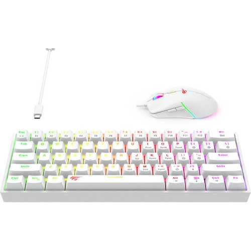 Kup Sada 2w1 Havit KB867CM mechanická klávesnice + RGB myš - HVT167 - {ean13} - Sklep Home Screen