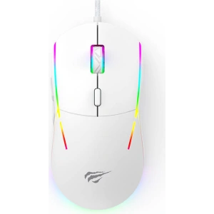 Kup Mysz gamingowa Havit MS961 RGB 1200-12000 DPI (biała) - HVT168WHT - {ean13} - Sklep Home Screen