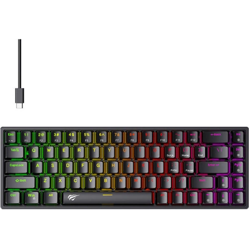 Kup Mechanikus játékkalapú billentyűzet Havit KB865L RGB (fekete) - HVT170BLK - {ean13} - Sklep Home Screen