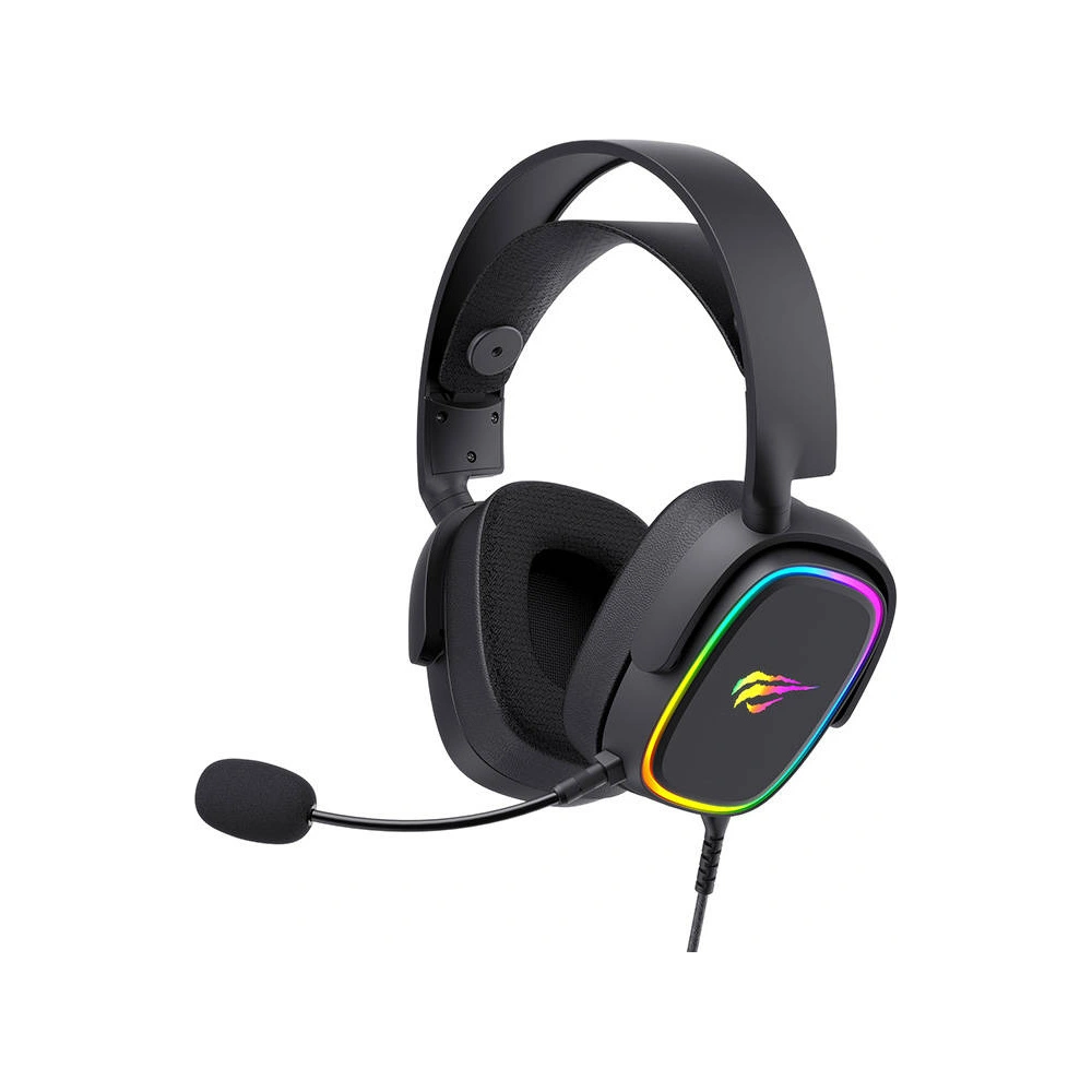 Słuchawki gamingowe Havit H2035U RGB (czarne)