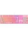 Herní mechanická klávesnice Havit KB871L RGB (růžová)