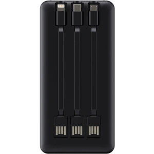 Kup Powerbank Havit PB74 10000mAh + kabel USB-C, Lightning, micro USB (czarny) - HVT176BLK - {ean13} - Sklep Home Screen
