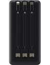Kup Powerbank Havit PB74 10000mAh + kabel USB-C, Lightning, micro USB (černý) - HVT176BLK - {ean13} - Sklep Home Screen