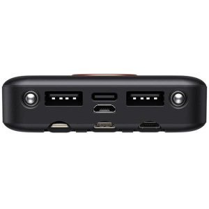 Kup Powerbank Havit PB74 10000mAh + kabel USB-C, Lightning, micro USB (czarny) - HVT176BLK - {ean13} - Sklep Home Screen