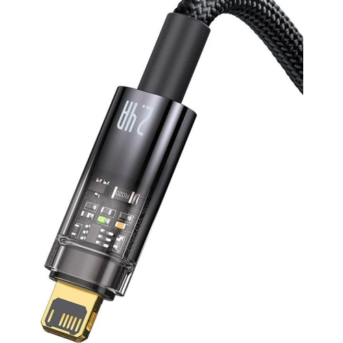 Kup Kábel Baseus Explorer USB - Lightning 2.4A 2m (fekete) - BSU3288BLK - {ean13} - Sklep Home Screen