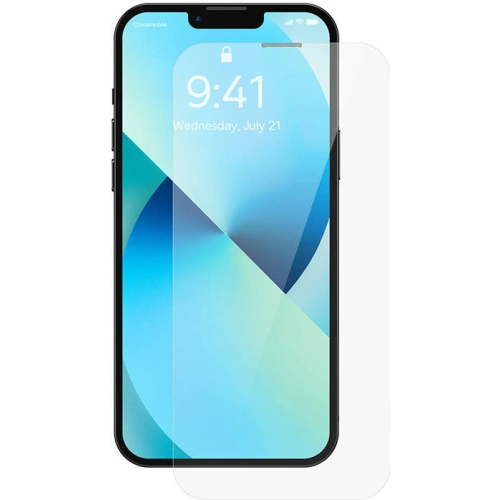 Kup Gehärtetes Glas 0.3mm Baseus Crystal Apple iPhone 16e / 14 / 13 / 13 Pro [2 PACK] - BSU3291 - {ean13} - Sklep Home Screen