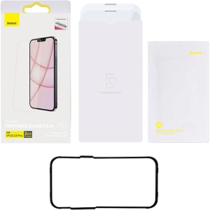 Kup Sticlă securizată 0.3mm Baseus Crystal Apple iPhone 16e / 14 / 13 / 13 Pro [2 PACK] - BSU3291 - {ean13} - Sklep Home Screen