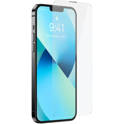 Kup Gehärtetes Glas 0.3mm Baseus Crystal Apple iPhone 16e / 14 / 13 / 13 Pro [2 PACK] - BSU3291 - {ean13} - Sklep Home Screen