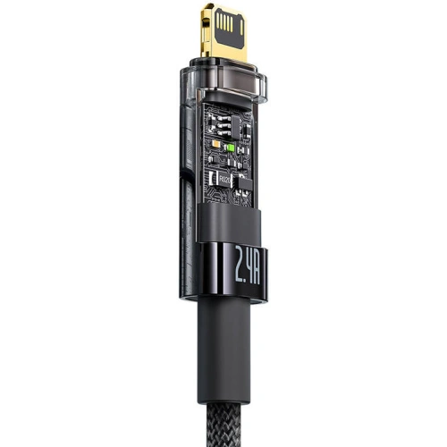 Kup Kábel Baseus Explorer USB - Lightning 2.4A 1m (fekete) - BSU3292BLK - {ean13} - Sklep Home Screen