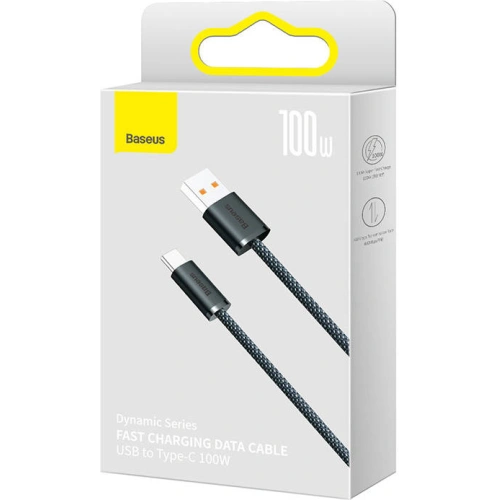 Buy Baseus Dynamic Series USB - USB-C 100W 1m (gray) - BSU3296GRY - {ean13} - Home Screen Store Europe