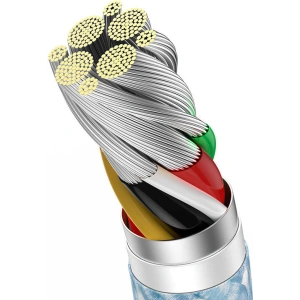 Kabel Baseus Dynamic Series USB - USB-C 100W 1m (modrý)