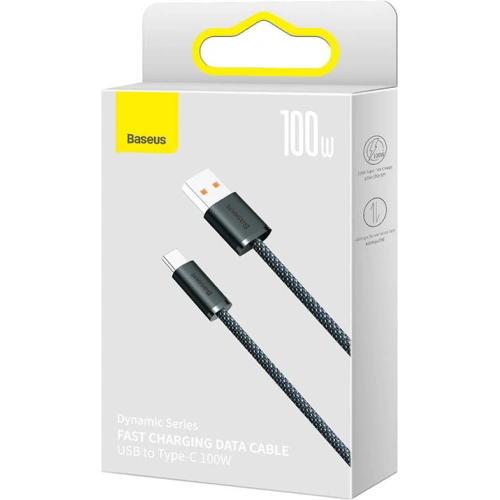 Kup Kabel Baseus Dynamic Series USB - USB-C 100W 2m (černý) - BSU3299BLK - {ean13} - Sklep Home Screen