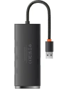 Hub 4in1 Baseus Lite Series USB zu 4x USB 3.0 25cm (schwarz)