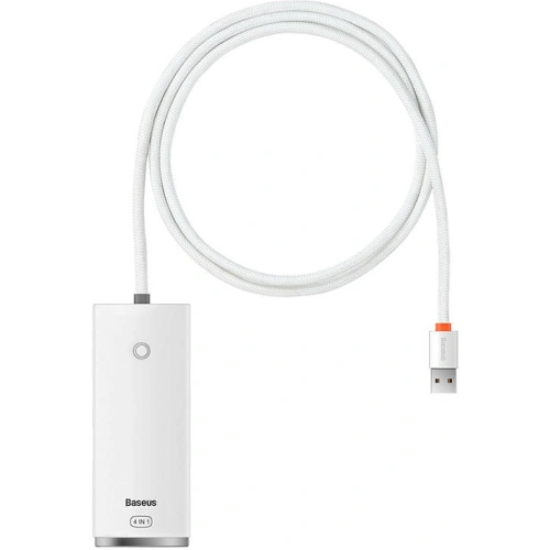 Buy Hub 4in1 Baseus Lite Series USB - 4x USB 3.0 1m (white) - BSU3304WHT - {ean13} - Home Screen Store Europe