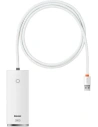 Hub 4w1 Baseus Lite Series USB 4x USB 3.0-hoz 1m (fehér)