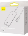 Buy Hub 4in1 Baseus Lite Series USB - 4x USB 3.0 1m (white) - BSU3304WHT - {ean13} - Home Screen Store Europe