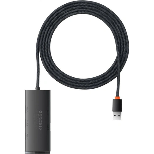 Kup Hub 4-in-1 Baseus Lite Series USB zu 4x USB 3.0 2m (schwarz) - BSU3305BLK - {ean13} - Sklep Home Screen