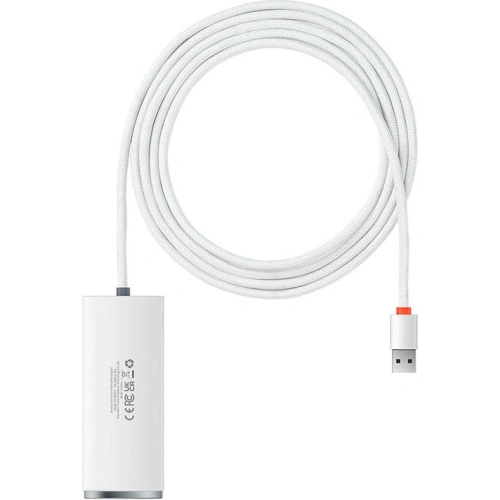 Kup Hub 4-in-1 Baseus Lite Series USB zu 4x USB 3.0 2m (weiß) - BSU3306WHT - {ean13} - Sklep Home Screen