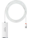 Hub 4-in-1 Baseus Lite Series USB zu 4x USB 3.0 2m (weiß)