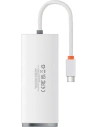 Kup Hub 4-in-1 Baseus Lite Series USB-C zu 4x USB 3.0 + USB-C, 25cm (weiß) - BSU3308WHT - {ean13} - Sklep Home Screen