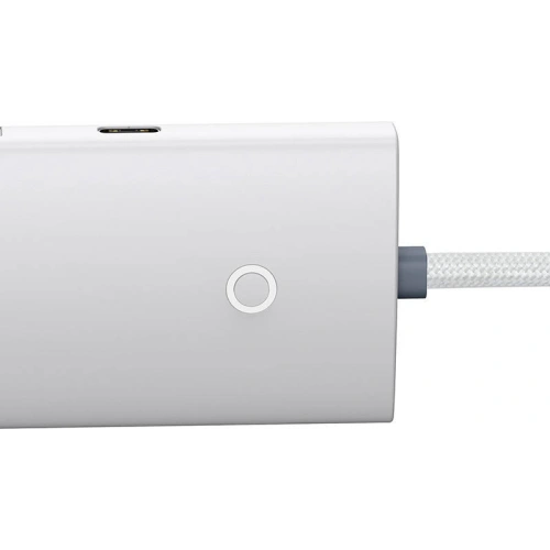 Kup Hub 4-in-1 Baseus Lite Series USB-C zu 4x USB 3.0 + USB-C, 25cm (weiß) - BSU3308WHT - {ean13} - Sklep Home Screen